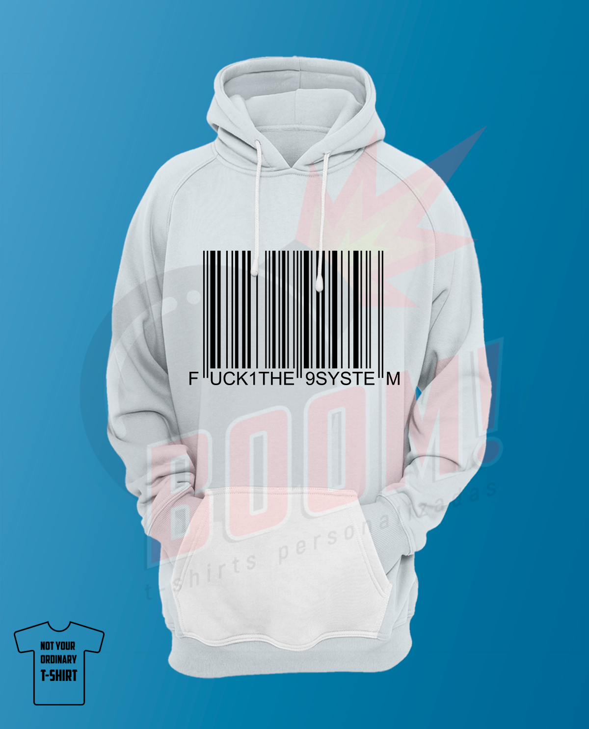 Fuck The System - BoomTshirtsPersonalizadas.pt