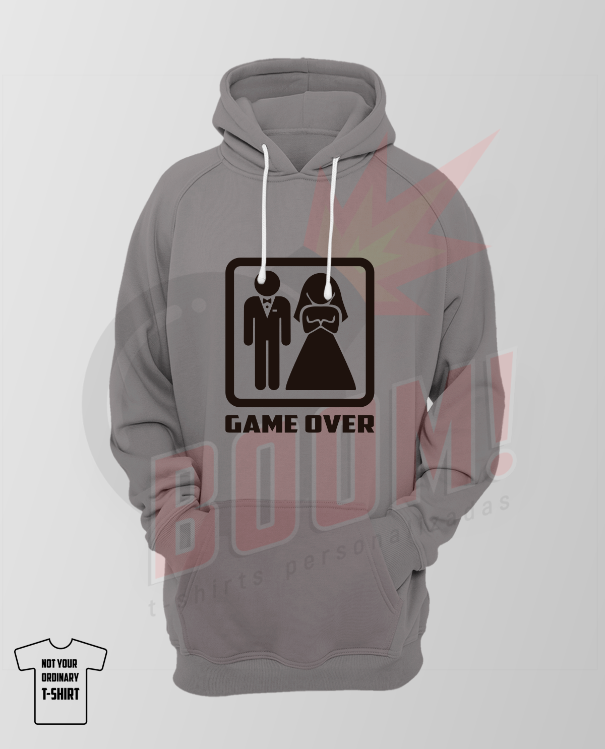 Game Over - BoomTshirtsPersonalizadas.pt
