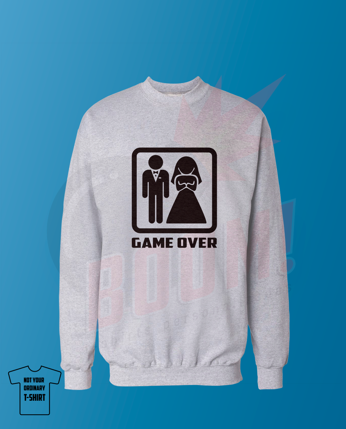 Game Over - BoomTshirtsPersonalizadas.pt