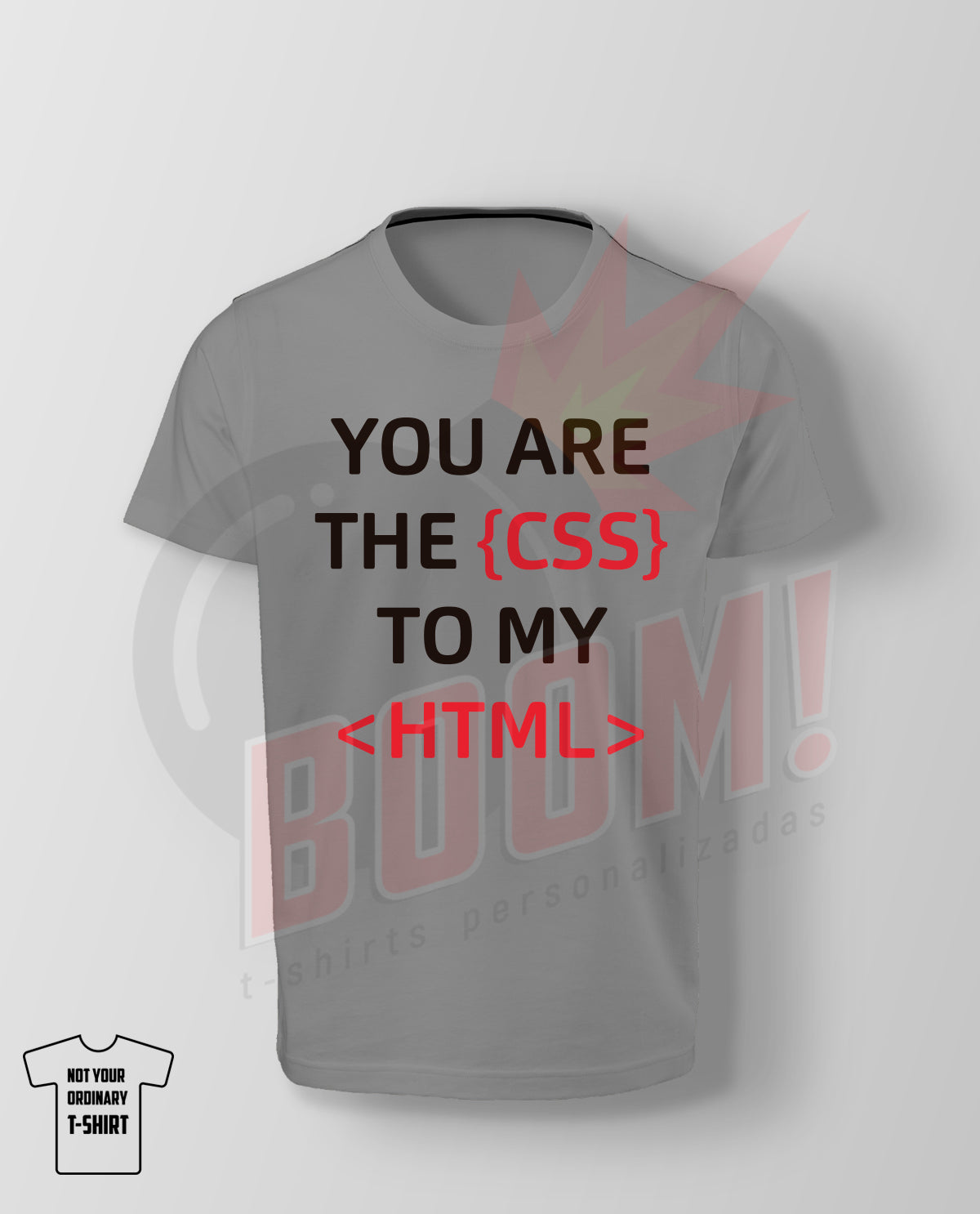 You are the CSS to my HMTL (RED)