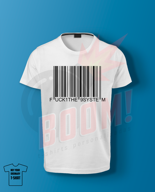 Fuck The System - BoomTshirtsPersonalizadas.pt