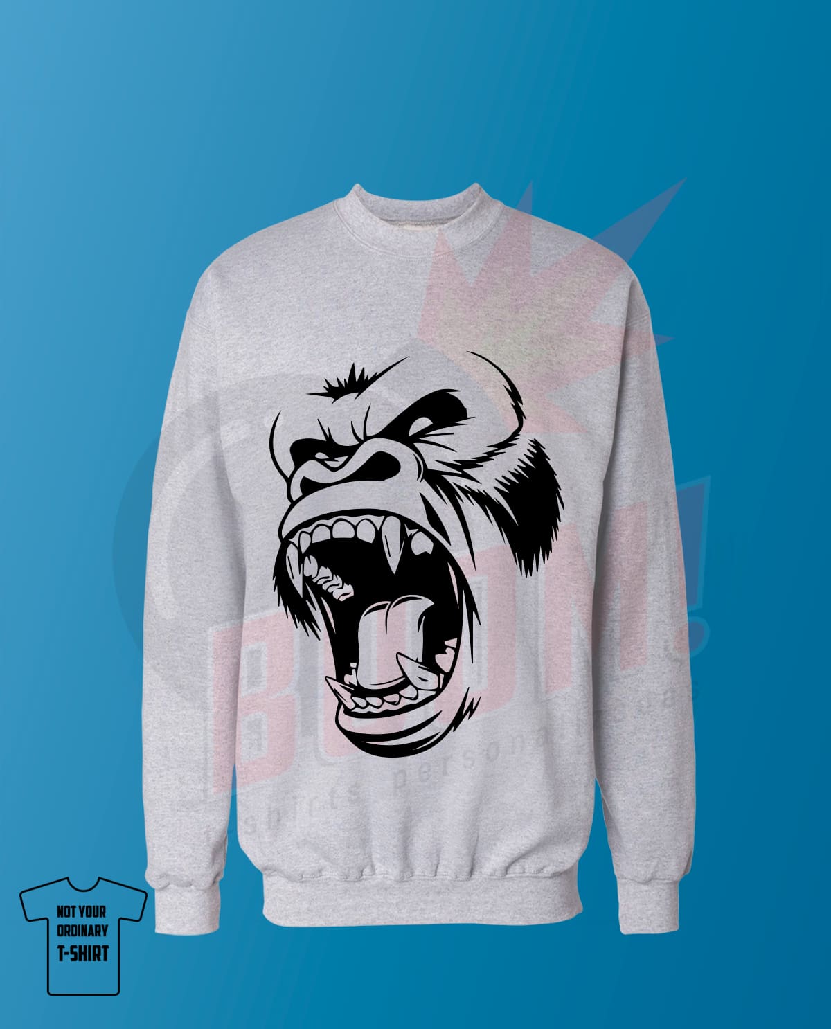 Angry Ape - BoomTshirtsPersonalizadas.pt